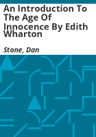 An_Introduction_to_The_Age_of_Innocence_by_Edith_Wharton